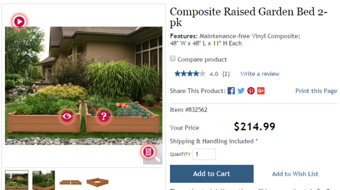 Costco Garden Bed